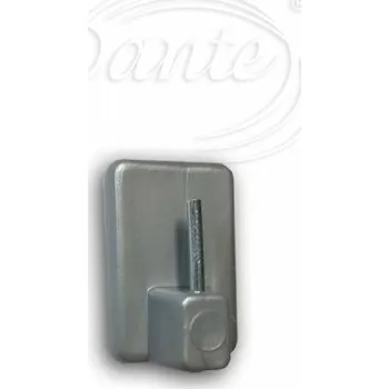 Fototapeta Dante Držák vitrážky šedý - samolepící - 1,5 x 2,5 cm