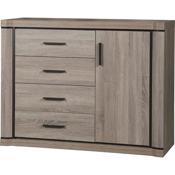 Komoda Komoda D3 | DALLAS dub 117 cm