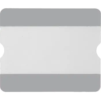 Otevřená samolepicí podlahová kapsa, 1/3 A4, světle šedá
