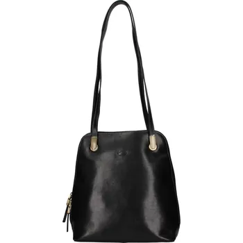 Městský batoh Dámská kožená batůžko kabelka Katana Maura - černá