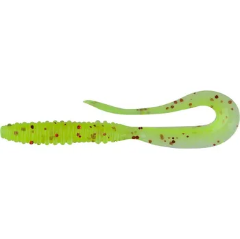 Umělá nástraha 000000089 Keitech Gumová nástraha Keitech Mad Wag Mini 2,5" 6,3cm Chartreuse Red Flake (12ks)