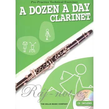 A Dozen A Day - klarinet ( Pre-Practice Technical Exercises) + CD 1185087