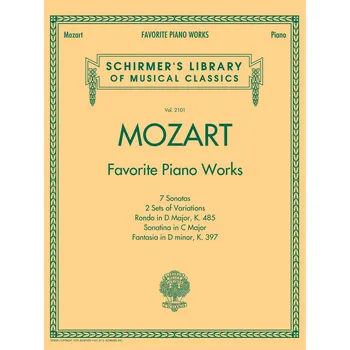 Favorite Piano Works - Schirmer's Library of Musical Classics Vol. 2101 1052306