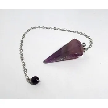 Náhrdelník Kyvadlo z ametystu