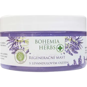 Bylinná léčivá mast Bohemia Herbs Lavender regenerační mast s levandulovým olejem 120 ml