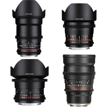 Objektiv SAMYANG VDSLR 14/24/35/85 II Basic set pro Sony E