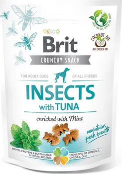 Pamlsek pro psa Brit Care Crunchy Cracker Insects with Tuna 200 g