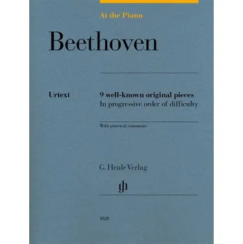 At The Piano - Beethoven - 9 znmch originlnch skladeb v postupnm poad obtnosti s praktickmi komenti 1054568
