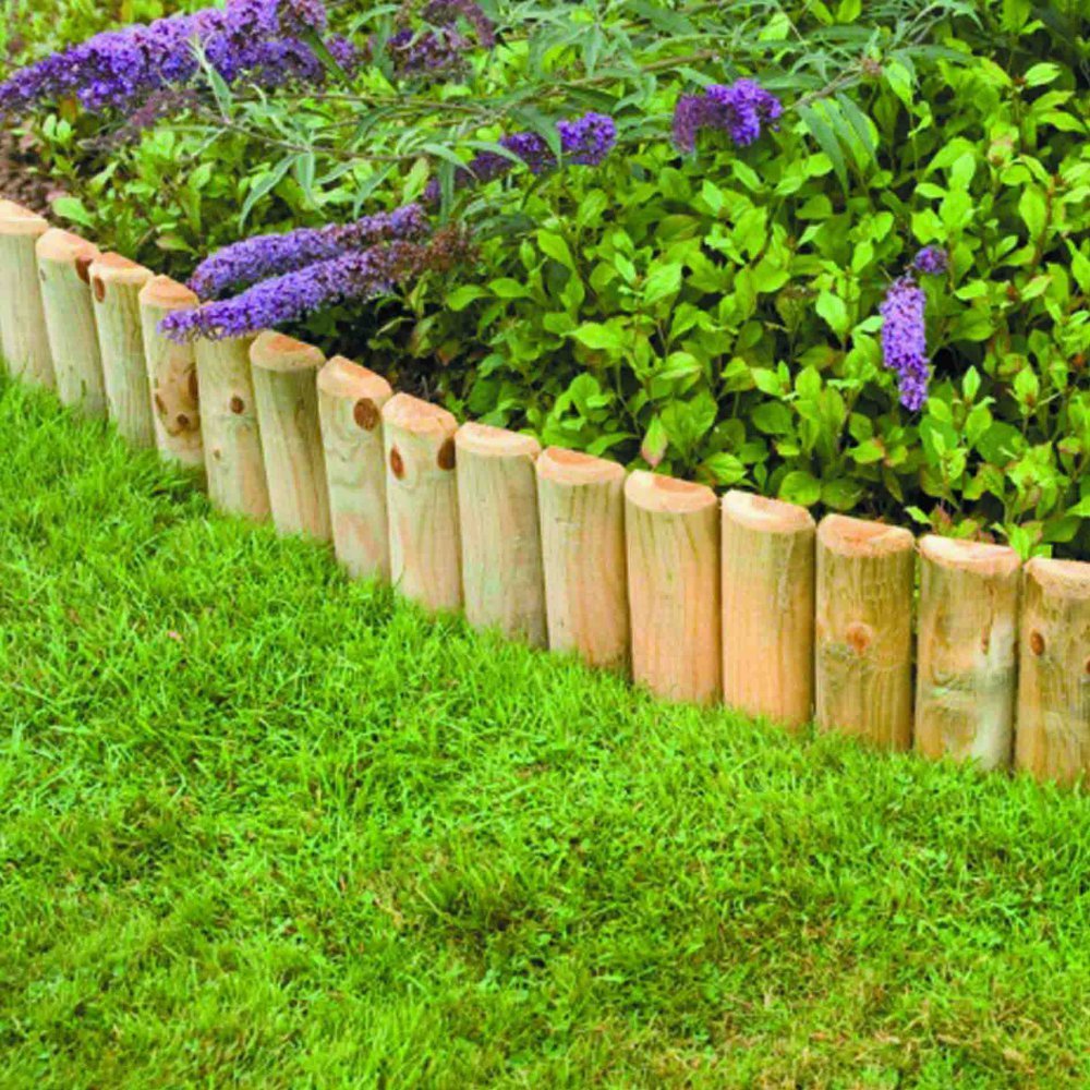 Obrubník záhonů - ohraničení záhonu 50 - 60 x 300 x 2400 - 2500 mm