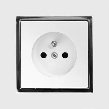 Stavebniny Timex Kompletní zásuvka Magic bílá + chrom