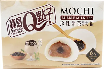 Qmochi Japonské koláčky Bubble milk tea 210 g