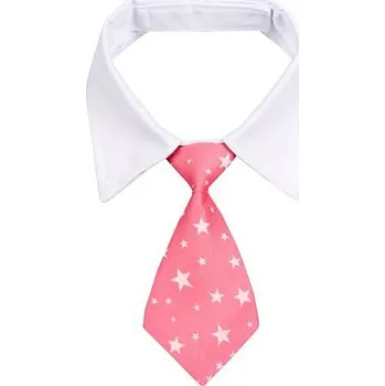 Obleček pro psa Gentledog kravata pro psy růžová velikost oblečení S