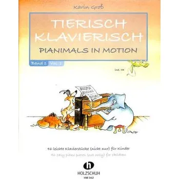 Jednoduch skladby pro klavr - Tierisch Klavierisch 1 1322230