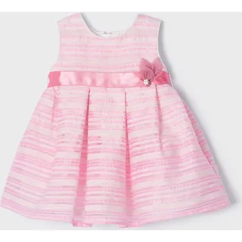 Dívčí šaty Dívčí luxusní šaty Mayoral růžovo bílé 1903