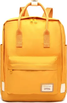 Městský batoh Kono Leon žlutý