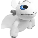 Velký sedící plyšový drak Bílá Běska 40 cm - Jak vycvičit draka 3