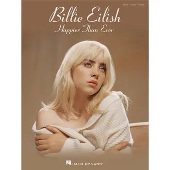 Billie Eilish - Happier Than Ever noty pro klavr, zpv s akordy pro kytaru 1445337