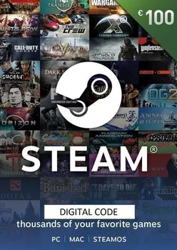 Herní předplatné Valve Steam dárková karta