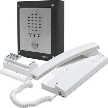 ART VR 4K1 - antivandalová sada domovního telefonu pro 1 účastníka - zapuštěná montáž tabla