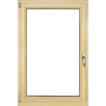 Okno Dřevěné okno lakované borovice 90 x 135 cm levé trojsklo