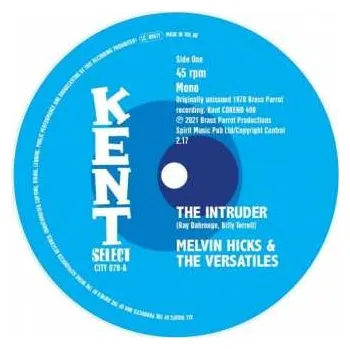 Zahraniční hudba SP Melvin Hicks & The Versatiles: The Intruder / Just Outside Of Lonely 2022 7inch Vinyl