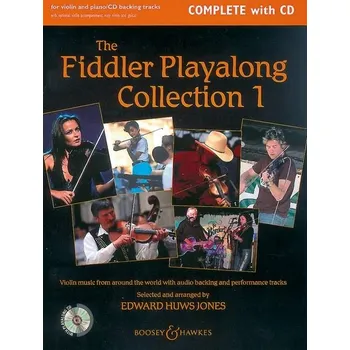 Fiddler Playalong Collection 1 noty pro 1/2 housle a klavr s akordy pro kytaru 700871