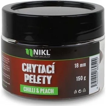 Nikl Chytací pelety Chilli & Peach 150gr 10mm