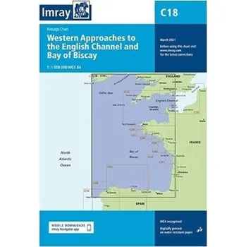 Cestování C18 Western Approaches to the English Channel & Bay of Biscay - Imray