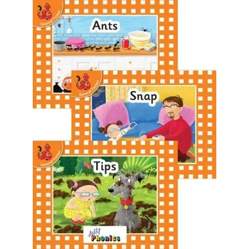 Anglický jazyk Jolly Phonics Orange Level Readers Set 1 - Van-Pottelsberghe, Louise