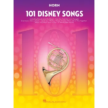 101 Disney Songs: slov skladby pro lesn roh 987354