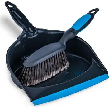 TORO lopatka s gumovou hranou a smetáček 35 x 22,5 x 12 cm