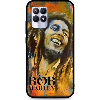 Pouzdro na mobilní telefon Kryt Realme 8i silikon Bob Marley (obal neboli pouzdro na Realme 8i)
