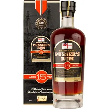 Rum Pussers Nelsons Blood 15 let 0,7 l