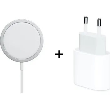 Sada bezdrátová nabíječka Magsafe + Adaptér 20W