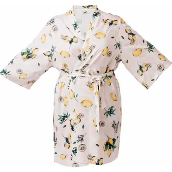 Dámský župan Lullalove Bambusový župan - Citróny