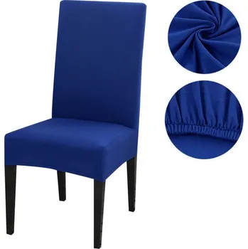 Potah na židli Barevné potahy na židle MrHome Barva: Modrá