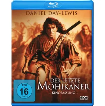 Blu-ray film Der letzte Mohikaner, 1 Blu-ray (Kinofassung) – Michael Mann,Daniel Day-Lewis,Madeleine Stowe,Russell Means (DE)