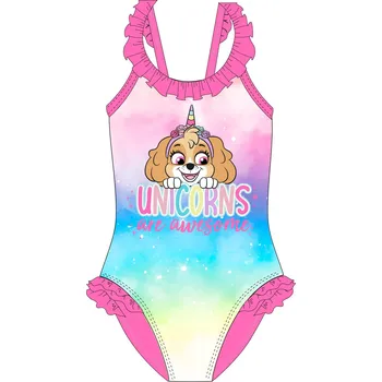 Chlapecké plavky Plavky Tlapková Patrola Unicorn, Skye/jednorožec vel. 92-110cm Velikost: 104cm