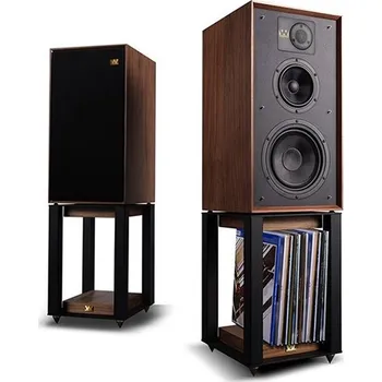 Audio Wharfedale LINTON Heritage walnut (3pásmová stojanová reprosoustava s bassreflexem + stojany, cena za pár)