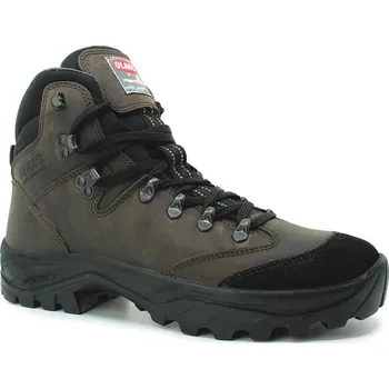 Pánská treková obuv OLANG RACE.tex 84 caffe, pánská treková obuv