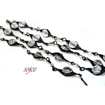 Souprava šperků Set Náhrdelník a náušnice Ledová královna