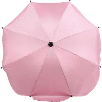 Příslušenství pro přepravu dětí Carero Slunečník na kočárek světle růžový