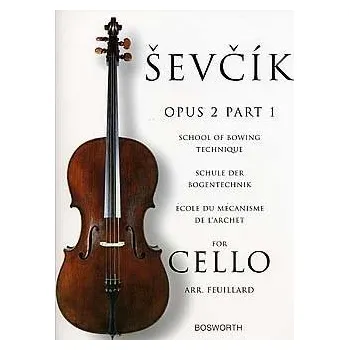 School of Bowing Technique for Cello Opus 2 Part 1 - Schule der Bogentechnik - cole du mcanisme de l'archet - cvien pro violoncello 736506