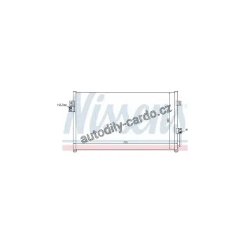 Chladič motoru Chladič klimatizace NISSENS 94634