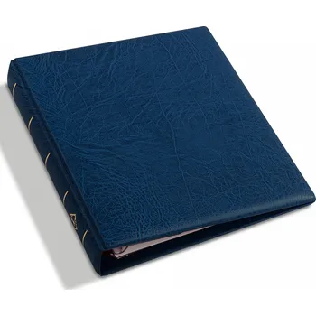 Poštovní známka LEUCHTTURM Albové desky OPTIMA F s kazetou Barva: Modrá