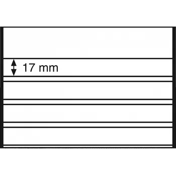 Obal pro sběratelský předmět LEUCHTTURM Volné karty, 3 řádky, 158 x 113 mm Typ: Tvrzené PVC