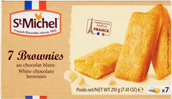 St. Michel 7 Brownies bílá čokoláda 210 g