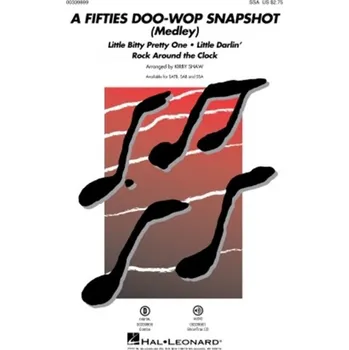 A Fifties Doo-Wop Snapshot (Medley) pro sbor SSA