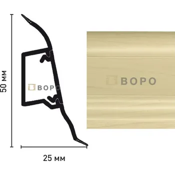 Soklová lišta Döllken SLK50 W132 javor (2,5 bm)