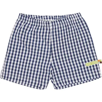Chlapecké kraťasy Dětské kárované kraťasy Tmavě modrá loud + proud Velikost: 62/68